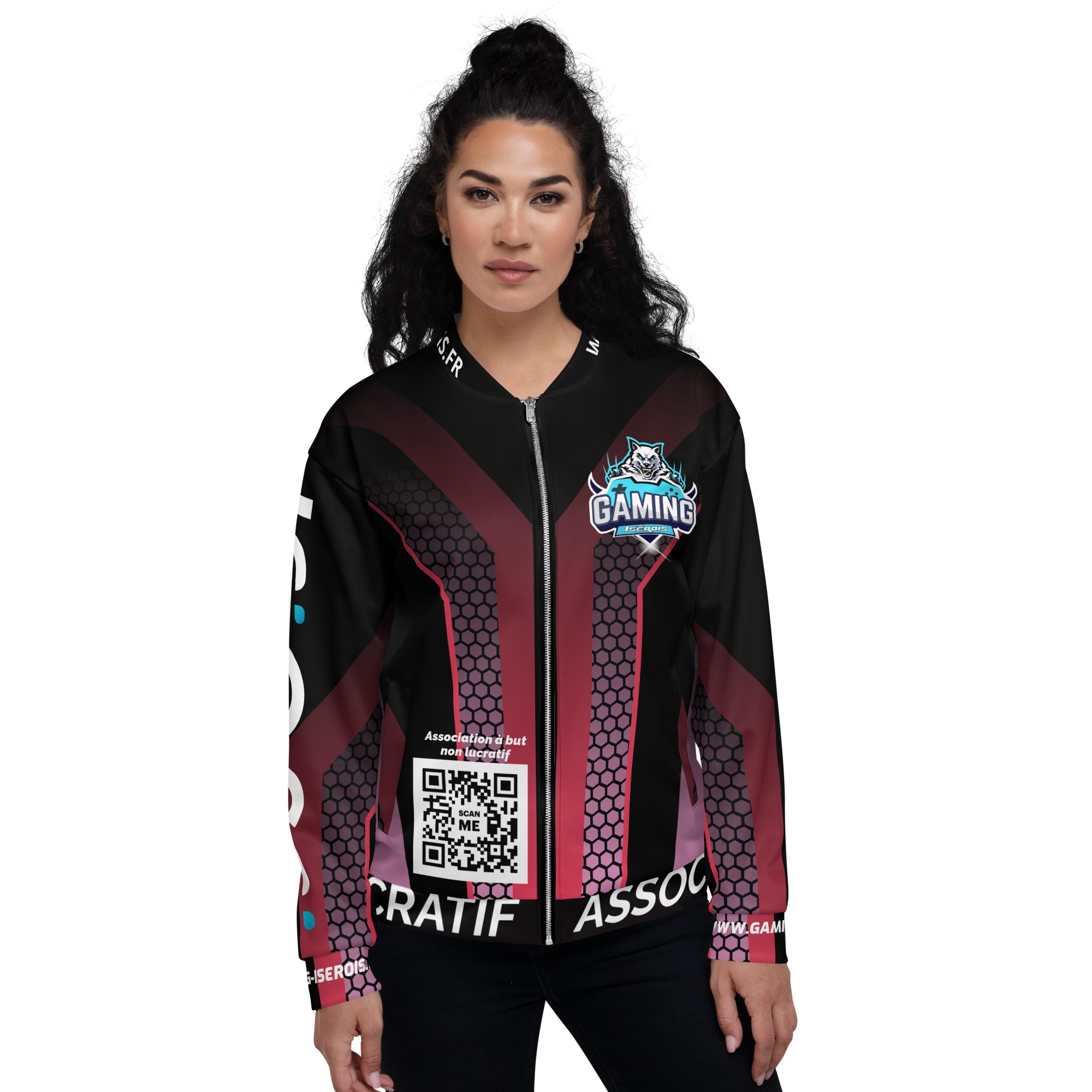 Veste Epaisse - Rose/Noir - GAMING-ISEROIS