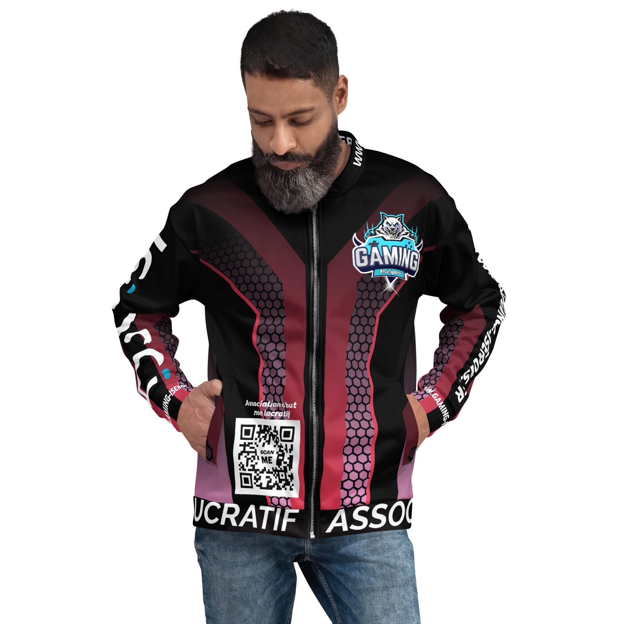 Veste Epaisse - Rose/Noir - GAMING-ISEROIS – Image 5