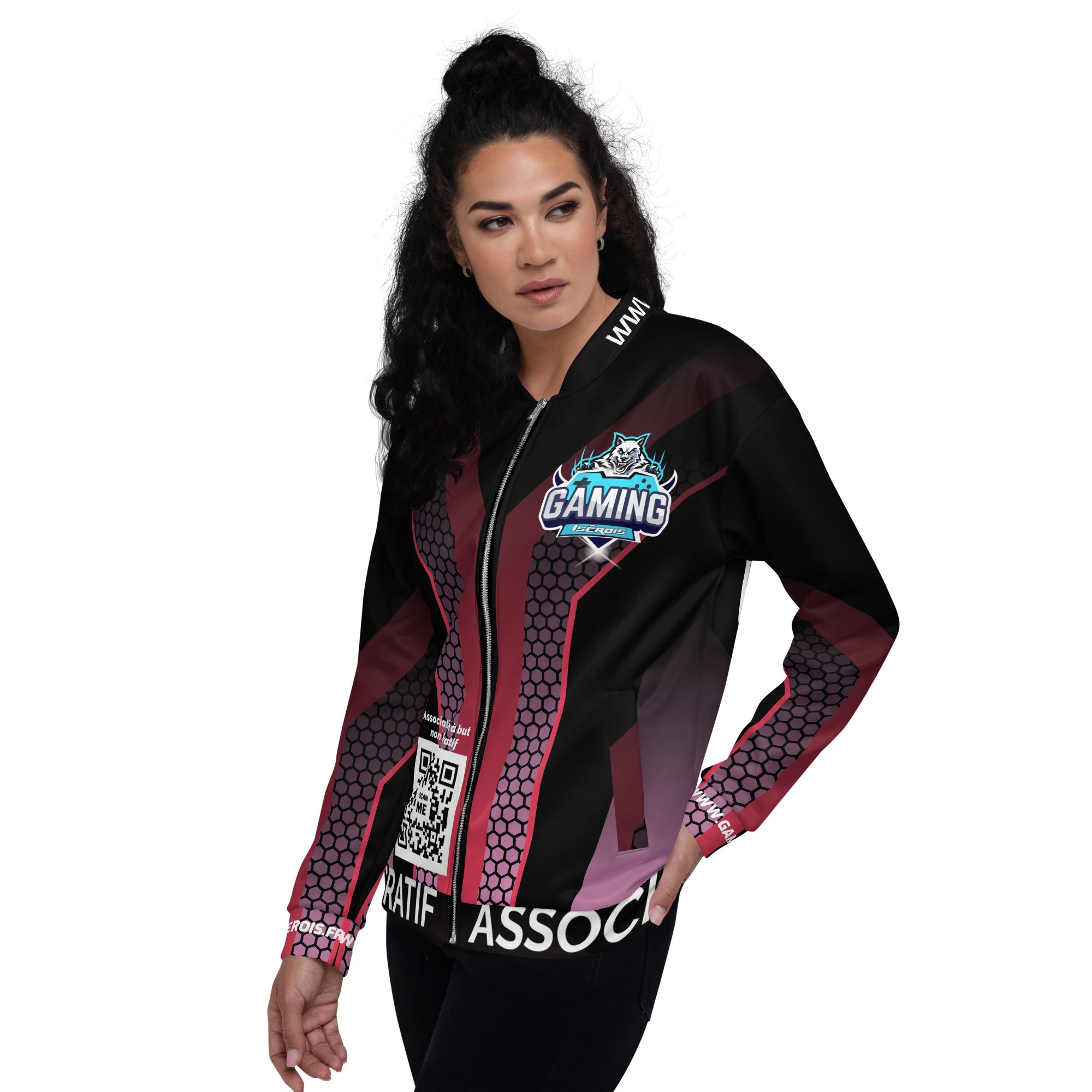 Veste Epaisse - Rose/Noir - GAMING-ISEROIS – Image 8
