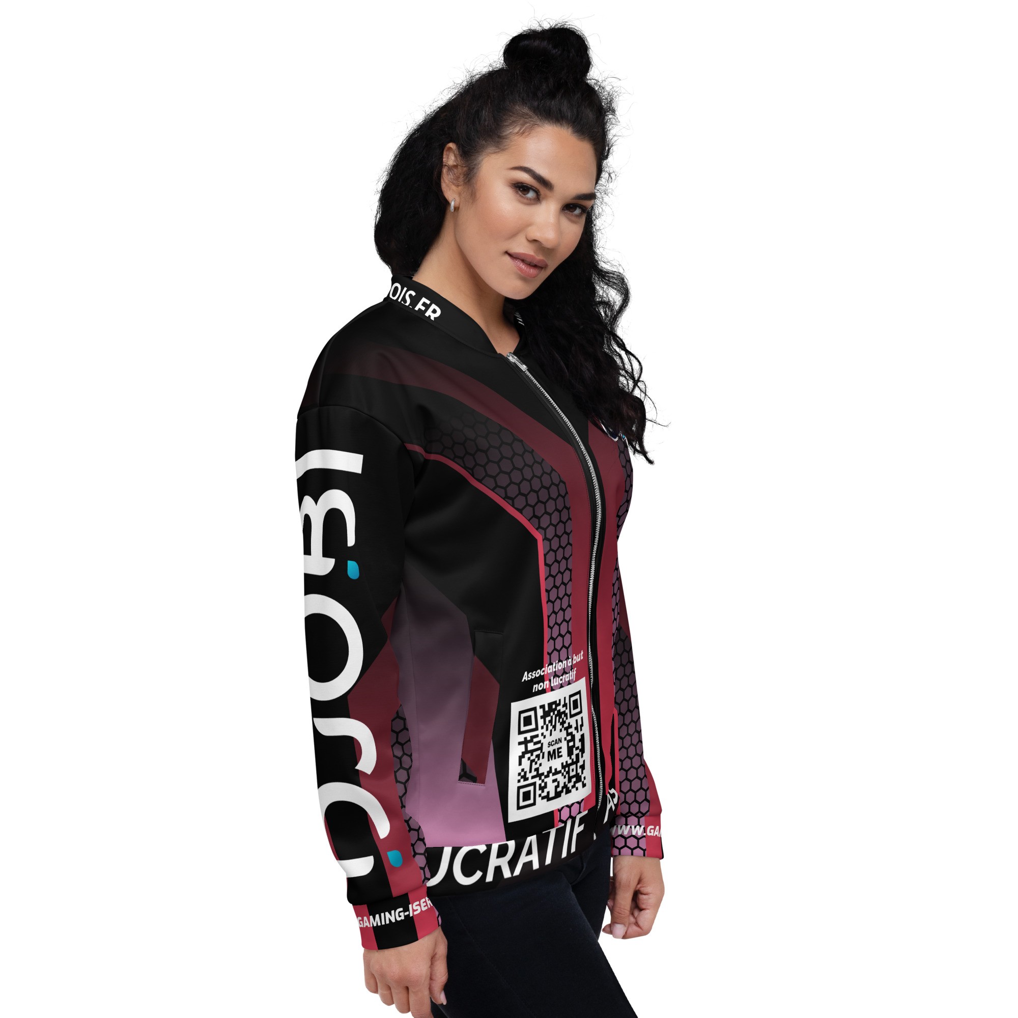Veste Epaisse - Rose/Noir - GAMING-ISEROIS – Image 9